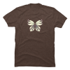 brown butterfly shirt